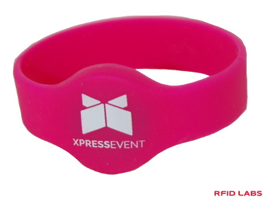 Bracelet magnétique RFID Silicon pour accès piscine et spa