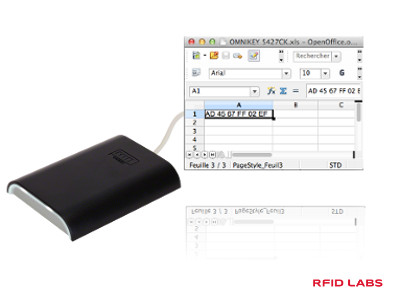 Lecteur RFID Usb 13.56Mhz