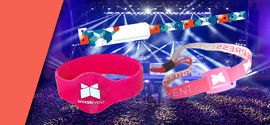 Une gamme de bracelet de controle d'accès en silicon pour les piscines, en tissus pour les festivals cashless et en PVC jetables pour les accès unique en piscine sont présentés