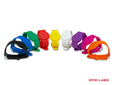 Bracelet silicon piscine réglable MIFARE